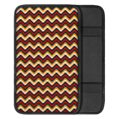 Native American Chevron Tribal Print Car Center Console Cover