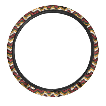 Native American Chevron Tribal Print Car Steering Wheel Cover