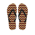 Native American Chevron Tribal Print Flip Flops