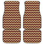 Native American Chevron Tribal Print Front and Back Car Floor Mats