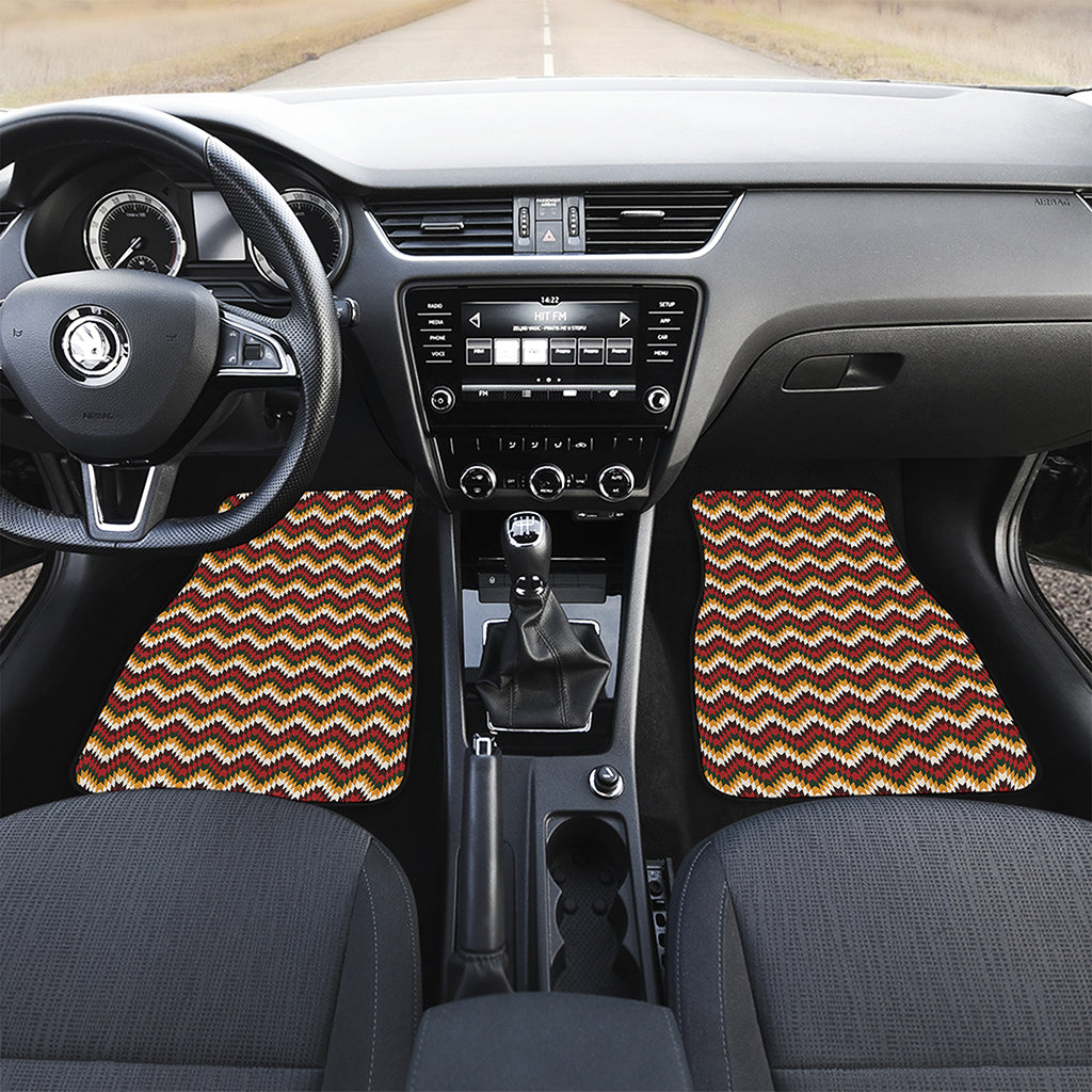 Native American Chevron Tribal Print Front Car Floor Mats