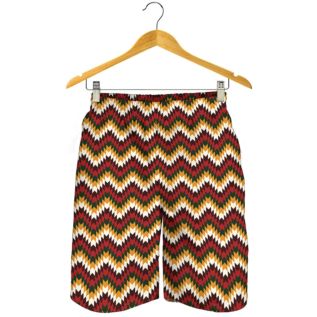 Native American Chevron Tribal Print Men's Shorts