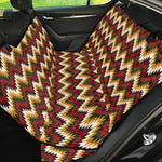 Native American Chevron Tribal Print Pet Car Back Seat Cover