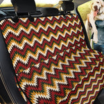 Native American Chevron Tribal Print Pet Car Back Seat Cover