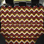 Native American Chevron Tribal Print Pet Car Back Seat Cover