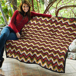 Native American Chevron Tribal Print Quilt