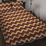 Native American Chevron Tribal Print Quilt Bed Set