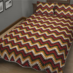 Native American Chevron Tribal Print Quilt Bed Set