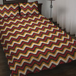 Native American Chevron Tribal Print Quilt Bed Set