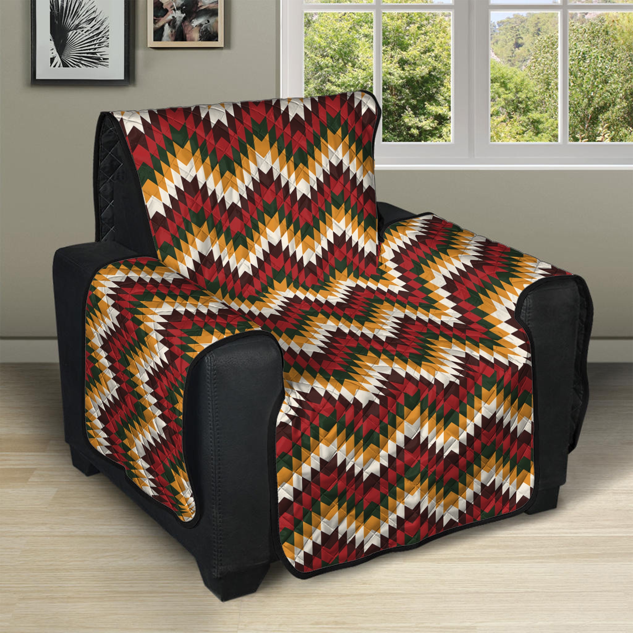 Native American Chevron Tribal Print Recliner Protector