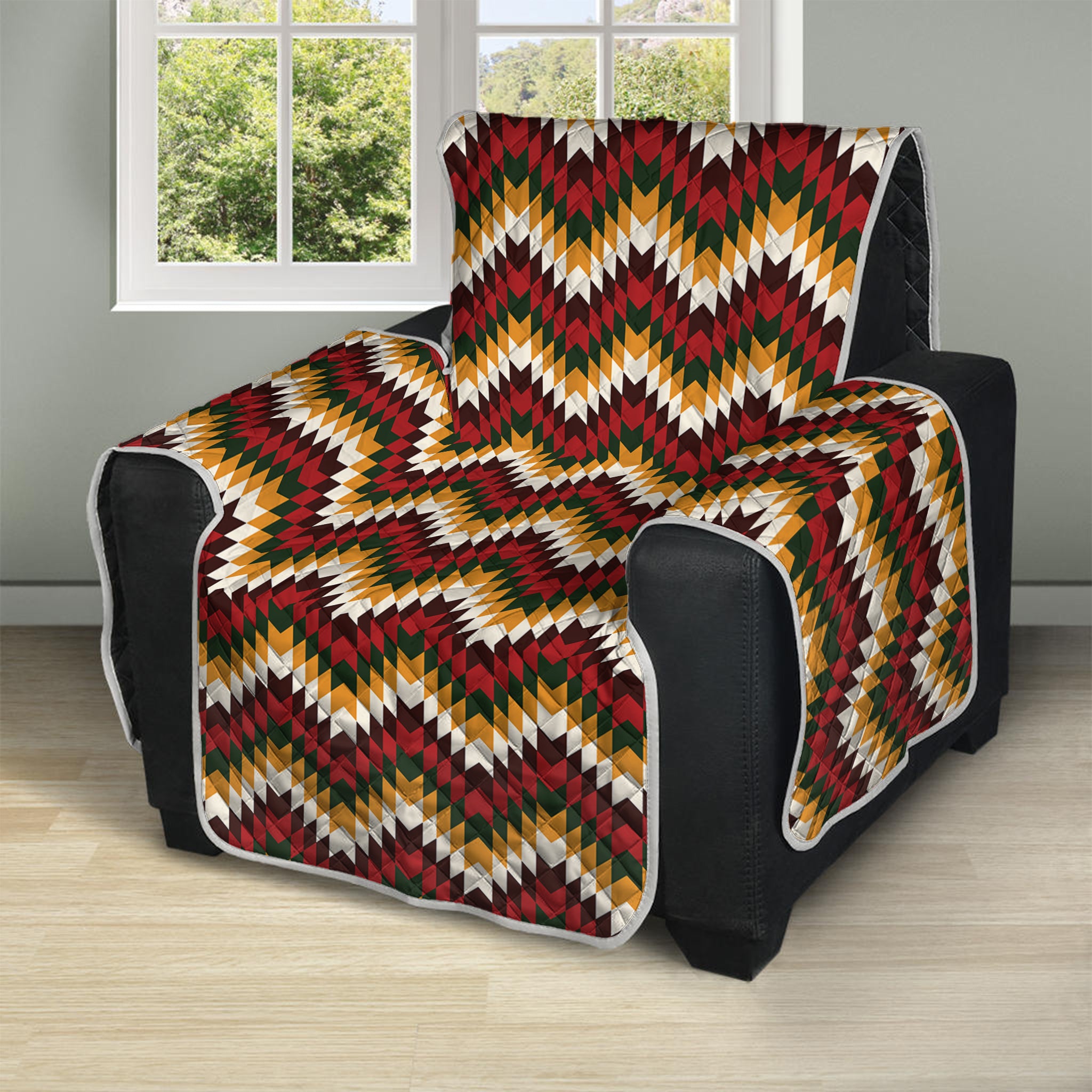 Native American Chevron Tribal Print Recliner Protector