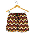 Native American Chevron Tribal Print Women's Shorts