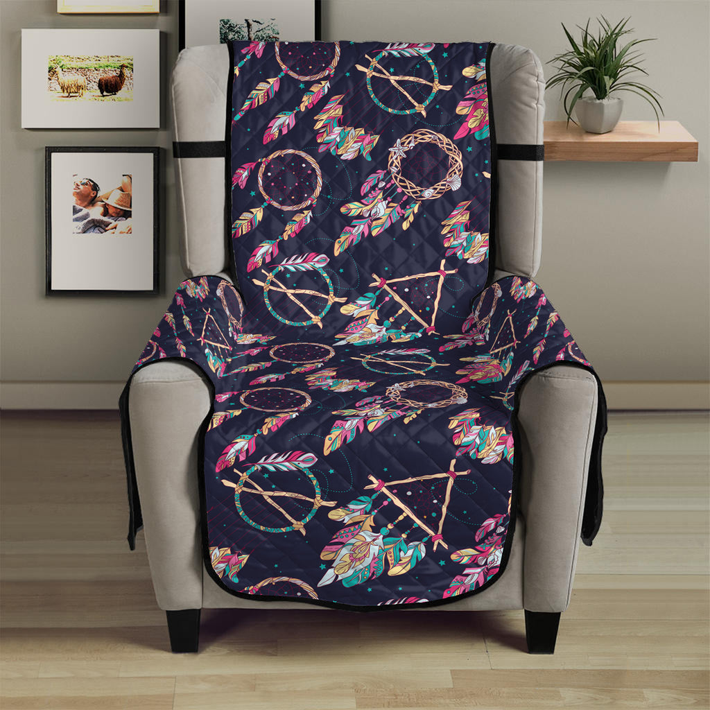 Native American Dream Catcher Print Armchair Protector