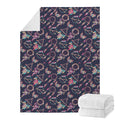 Native American Dream Catcher Print Blanket