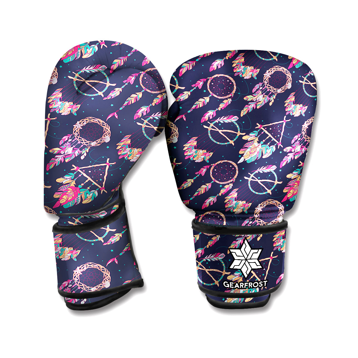 Native American Dream Catcher Print Boxing Gloves