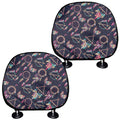 Native American Dream Catcher Print Car Headrest Covers