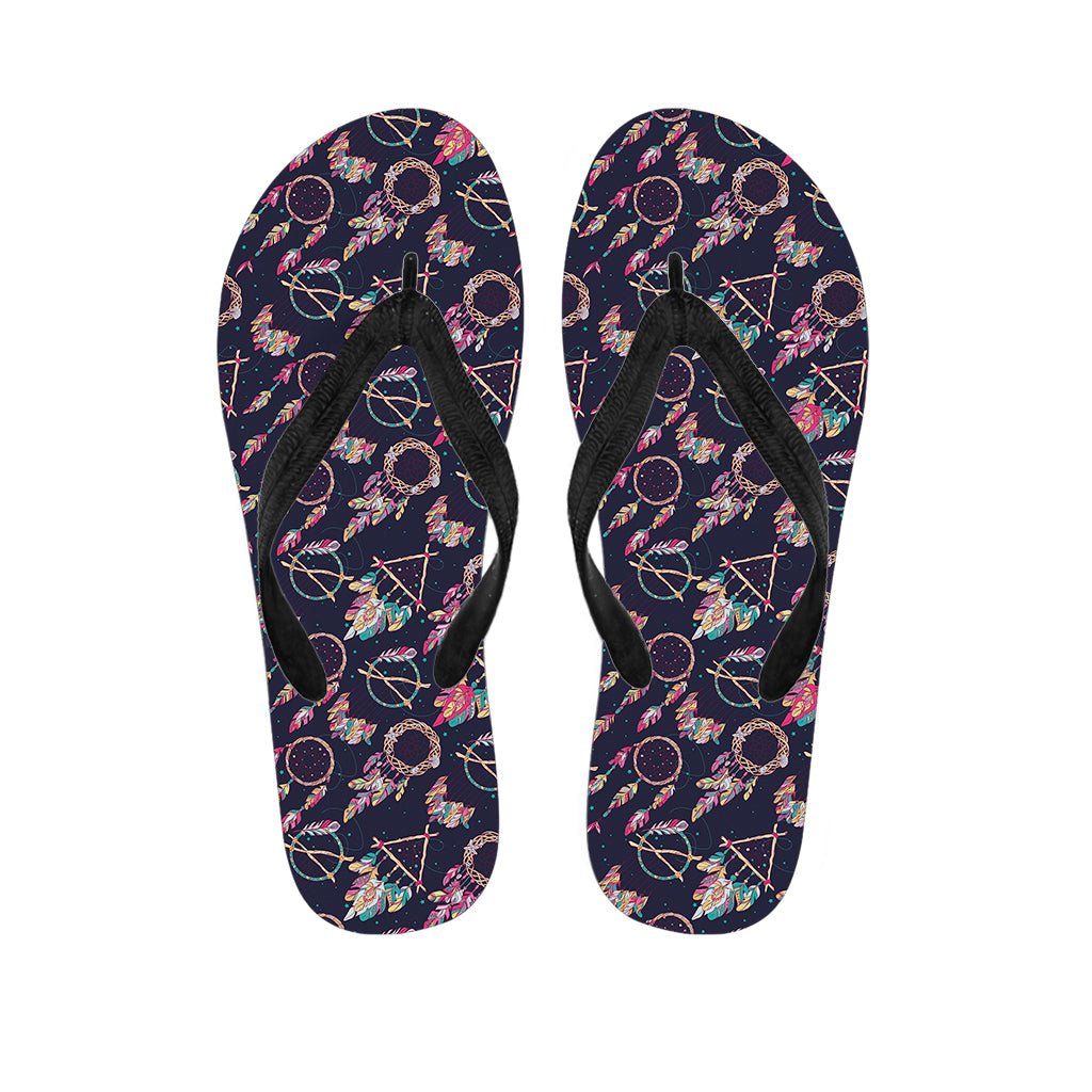 Native American Dream Catcher Print Flip Flops