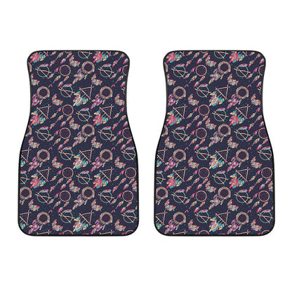 Native American Dream Catcher Print Front Car Floor Mats