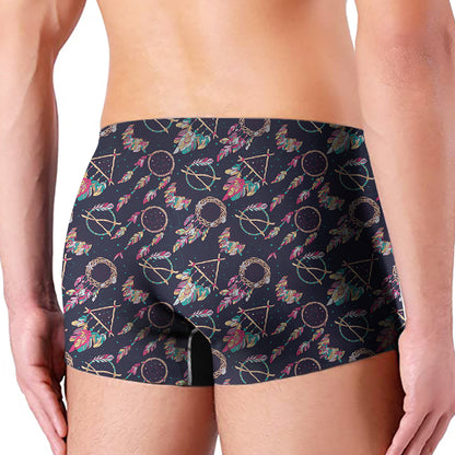 Native American Dream Catcher Print Men's Boxer Briefs