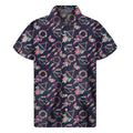 Native American Dream Catcher Print Men's Short Sleeve Shirt