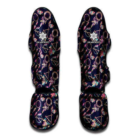 Native American Dream Catcher Print Muay Thai Shin Guard