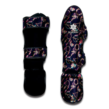 Native American Dream Catcher Print Muay Thai Shin Guard