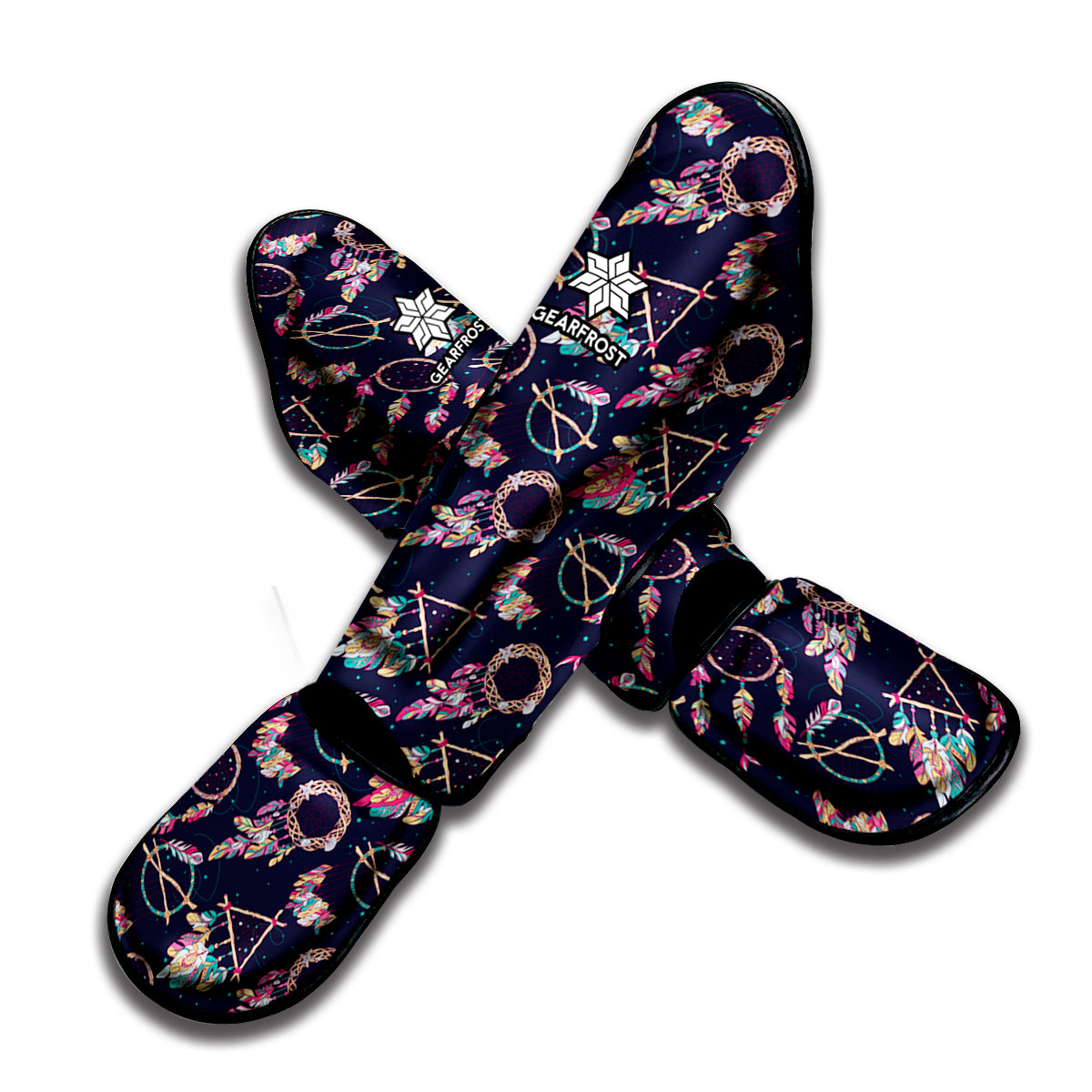 Native American Dream Catcher Print Muay Thai Shin Guard
