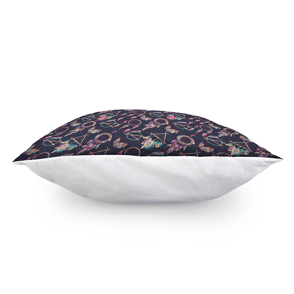 Native American Dream Catcher Print Pillow Cover