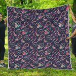 Native American Dream Catcher Print Quilt