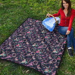 Native American Dream Catcher Print Quilt