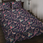 Native American Dream Catcher Print Quilt Bed Set
