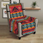 Native American Eagle Pattern Print Armchair Protector