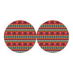 Native American Eagle Pattern Print Car Coasters
