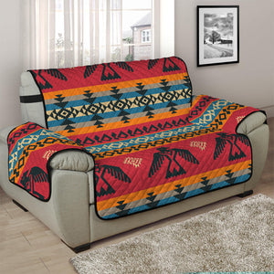 Native American Eagle Pattern Print Half Sofa Protector