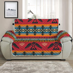 Native American Eagle Pattern Print Half Sofa Protector