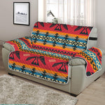 Native American Eagle Pattern Print Half Sofa Protector