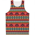 Native American Eagle Pattern Print Men's Tank Top