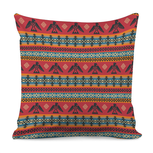 Native American Eagle Pattern Print Pillow Cover