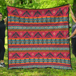 Native American Eagle Pattern Print Quilt
