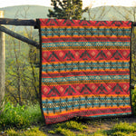 Native American Eagle Pattern Print Quilt