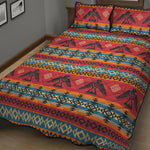 Native American Eagle Pattern Print Quilt Bed Set