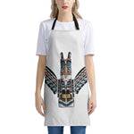 Native American Eagle Totem Print Apron