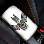 Native American Eagle Totem Print Car Center Console Cover