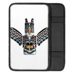 Native American Eagle Totem Print Car Center Console Cover
