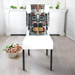 Native American Eagle Totem Print Dining Chair Slipcover