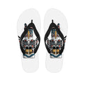 Native American Eagle Totem Print Flip Flops