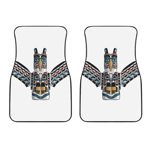 Native American Eagle Totem Print Front Car Floor Mats