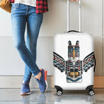 Native American Eagle Totem Print Luggage Cover