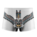 Native American Eagle Totem Print Men's Boxer Briefs