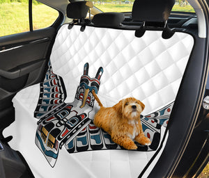 Native American Eagle Totem Print Pet Car Back Seat Cover